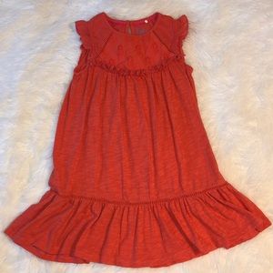 Girls Boden Summer Dress in Orange